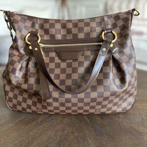 Louis Vuitton Damier Ebene Evora MM w/strap